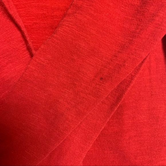Classic Basic Red Long Sleeve Tee Boys 6/7 by Cat & Jack Fall Winter School - Picture 6 of 8